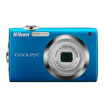 Nikon Coolpix S3000 modrá